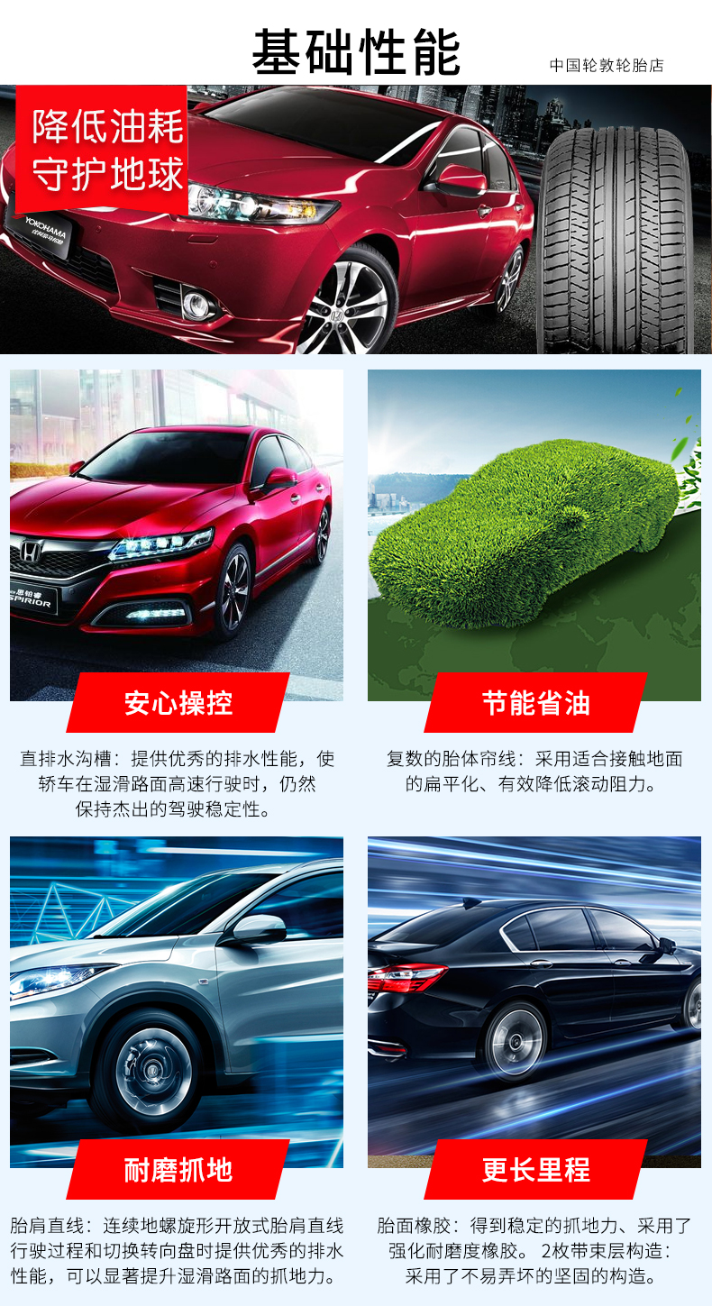 Lốp xe ô tô Yokohama Yokohama 205 / 55R16 91V A349 cho Honda Civic Lingpai - Lốp xe lốp xe ô tô ford ranger