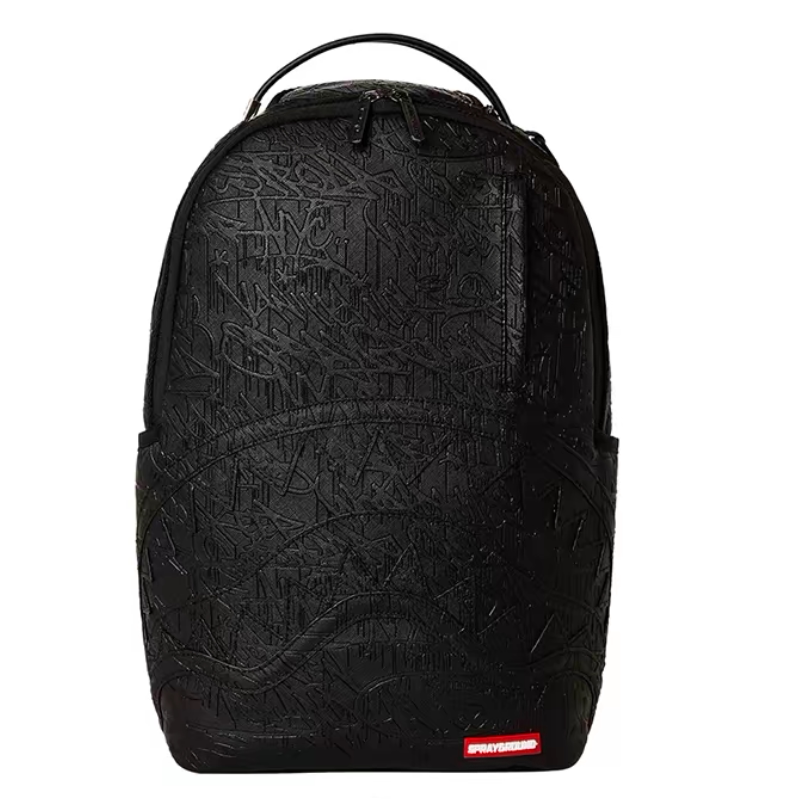 Sg Shark Full-Print Dark Pattern Shark Mouth Lettering Computer Bag, School Bag, Backpack, Unisex Couple Style Sg Shark Full-Print Dark Pattern Shark Mouth Lettering Computer Bag, School Bag, Backpack, Unisex Couple Style