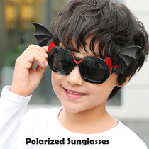 Batman Children Sunglasses Tide Boy Polarized Anti-UV Personality Cool Boy Kid Sunglasses 2021 Men