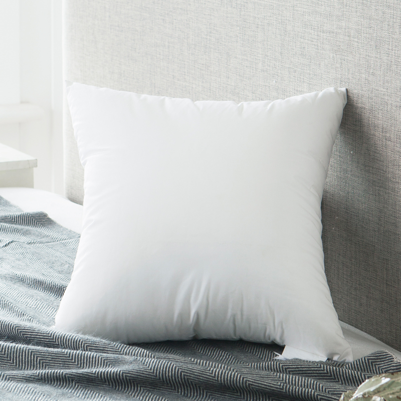 Rắn màu lông nhung mềm sofa vuông pad gối lõi sofa thắt lưng đệm đệm lõi gối chéo khâu lõi gối gối tựa ghế sofa