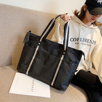 Short-distance travel bags for men and women carry one-shoulder business luggage bag light travel luggage bag large capacity fitness bag tide