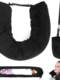 Fillable U-shaped pillow travel neck pillow case storage bag can fill clothes storage pillow filling clothes U-shaped pillow