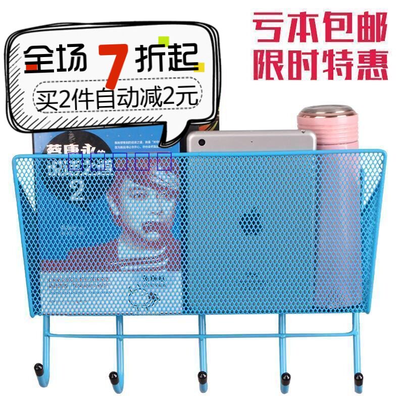 Creative College Student Dormitory God Instrumental Bedside headroom Shelf Sleeping Room Shelf upper bed Bedside Hanging Basket Containing basket