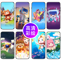 Mini world phone shell Apple 11 Huawei p40pro perimeter vivo game oppo cartoon iphone11 cute x xr customized nova7 6 glass p3