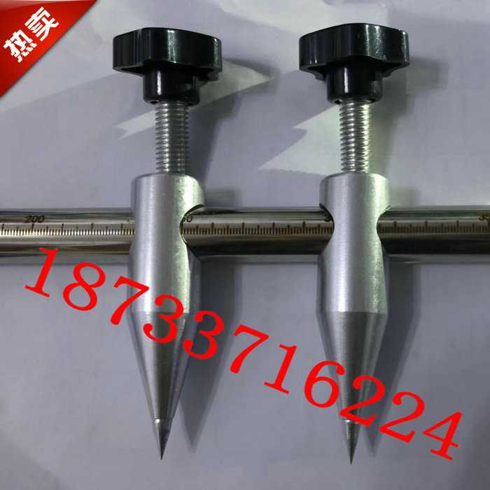 Tungsten steel gauge steel plate scribing compass alloy head adjustable scribing fitter woodworking marking gauge