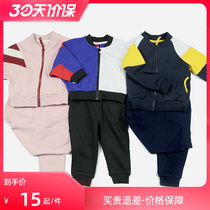 Break Code Clear Cabin 90-130 Yard brand Korean version Mens and womens baby Lianhood Three sets Tide Jacket Pants T-shirt