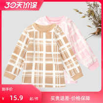 New mini male and female baby in spring New mini male and female spring-style flannel velvet plaid jacket head autumn clothes suede winter warm