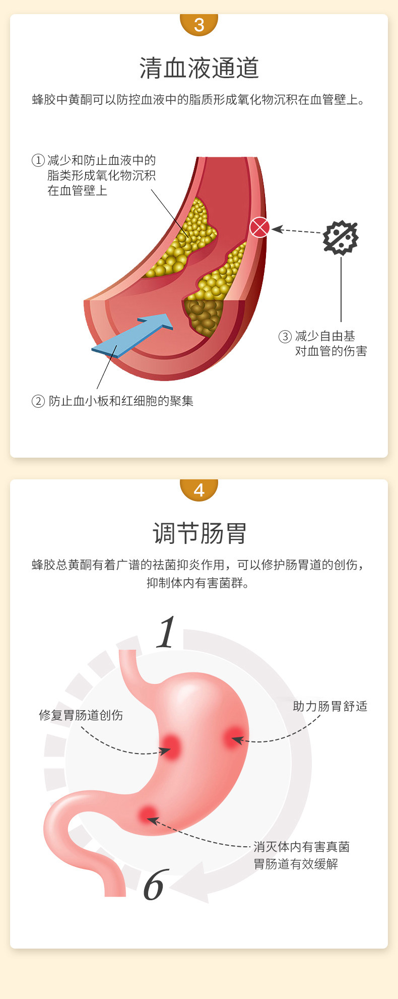 澳洲进口 Healthy Care 金装黑蜂胶软胶囊 200粒 图4