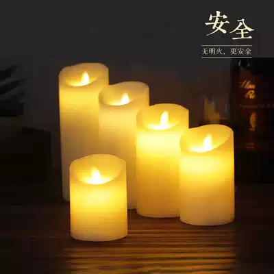 led electronic candle light simulation Home Decoration lamp romantic proposal wedding decoration birthday party 520 Valentine's Day