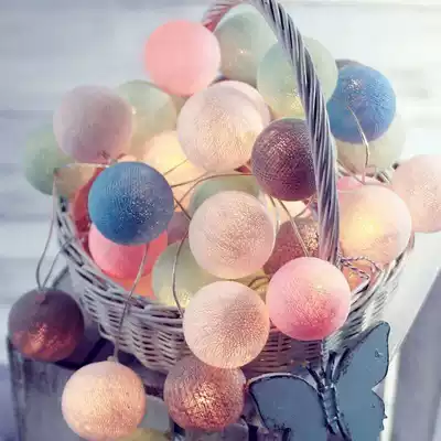 ins net celebrity fairy room decoration Colorful lights Flashing lights Light string starry small light bulbs Romantic star decoration