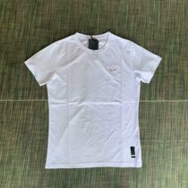 Foundation 100 lap cut tail goods silk light cotton comfort good daily good wear for mens body round collar short sleeve t-shirt