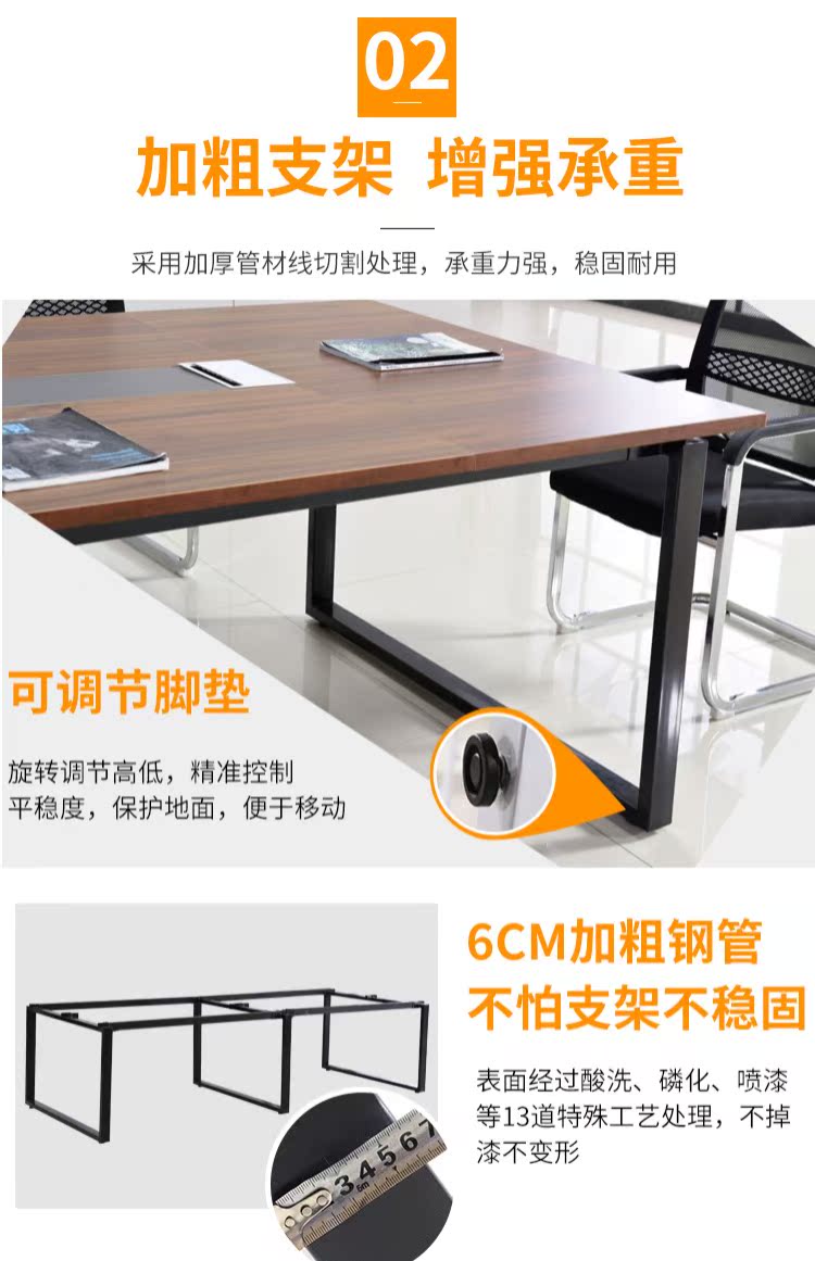 Bàn hội nghị bàn dài đơn giản nội thất văn phòng hiện đại