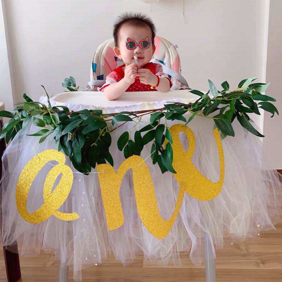 ins Red Boys and Women Baby Old Catering Chair pulls the tutu surrounding children's birthday party decoration