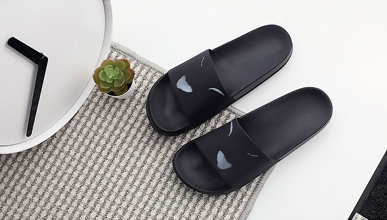 Park West 2019 mới mang dép mùa hè và dép nữ đôi lửng đế mềm đế nhà thời trang dễ thương kiểu Hàn Quốc - Trang chủ dep long mang trong nha