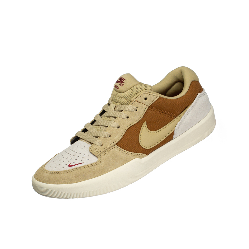 Nike Sb Force 58 Comfortable and Versatile Low-Top Retro Sneakers in Brown, Unisex Model Dv5477-202