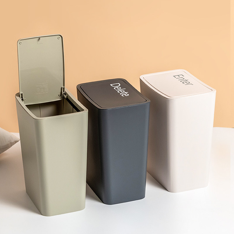 Jubilee Dragon Nip Crack bin Kitchen Living Room Sanitary Barrel ins Wind Home Toilet Makeup room Press GARBAGE CANS