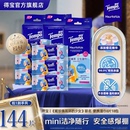 得宝戴珍珠耳环的少女湿巾8片18小包