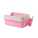 Smart Paws Open Cat Sand Pot Anti -Band Sank Super Barge Cat Toilate