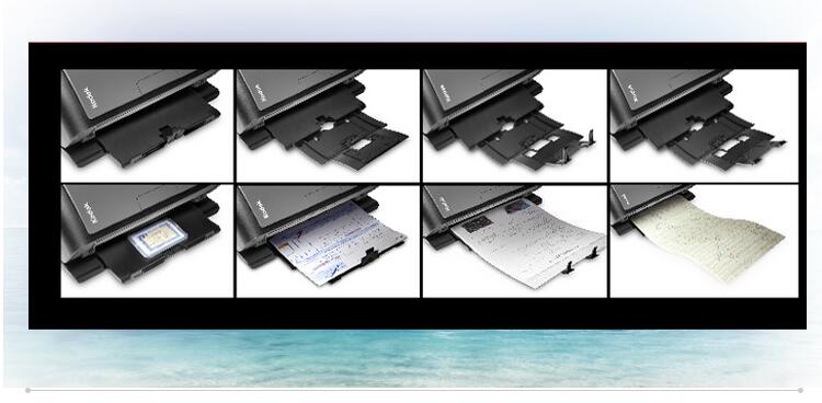 Máy quét tốc độ cao Kodak i2620 a4 quét thẻ ID tự động hai mặt HD - Máy quét