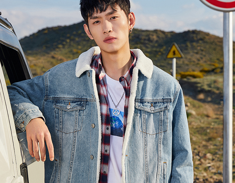 羊羔绒棉服登陆!演绎纸片BOY的高街风