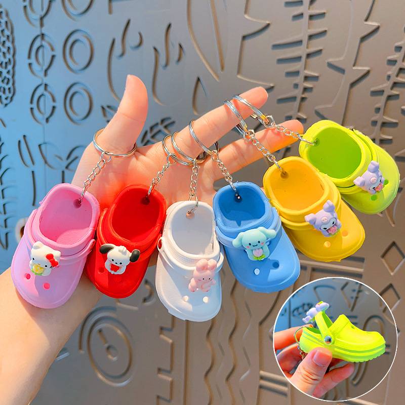 Small Gifts, Cute and Compact, New Mini Slippers, Clogs, Car Couple Keychains, Backpack Pendants, Small Gifts