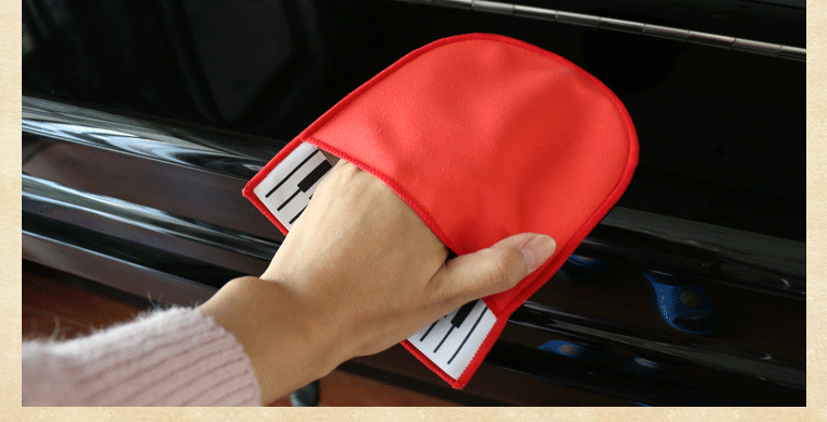 [Microfiber] Nhạc cụ Phổ Piano Làm sạch Vải Găng tay Làm sạch Qinqin Làm sạch Qinqin Làm sạch Nhạc cụ Vải - Phụ kiện nhạc cụ dây đàn guitar