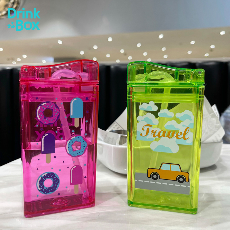 Canadian Drinkinthebox Elementary Student Generation Juice Box Printed Cup Printed Cup Cold Drinking Cup