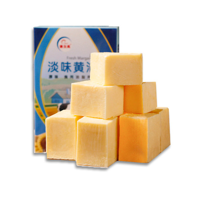 烘焙淡味黄油块食用做饼干家用