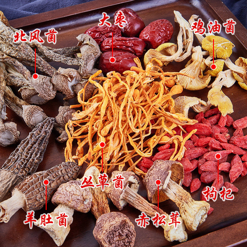 森庄农品菌菇包:云南七彩松茸,炖出家的味道!🍲🍄-松茸-淘宝百科网