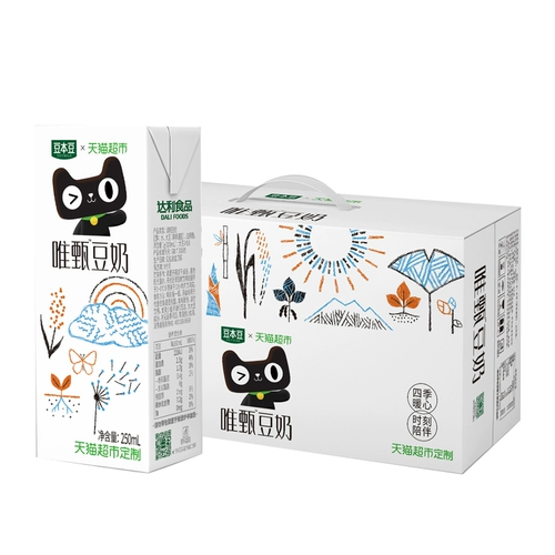 [M] Дубен Дувей Чженвей Douyou Douk Milk 250 мл*24 коробки с полной коробкой кошачьей супер -построенный питательный завтрак