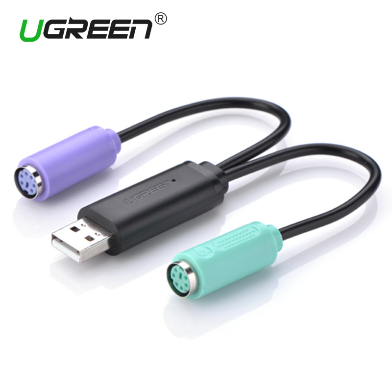 Ugreen USB to PS 2 Adapter Converter Extension Cable for Key