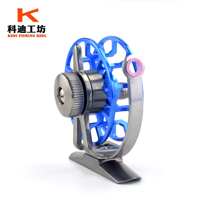 All-metal fishing reel ultra-light with release force front wheel ice winter fishing reel