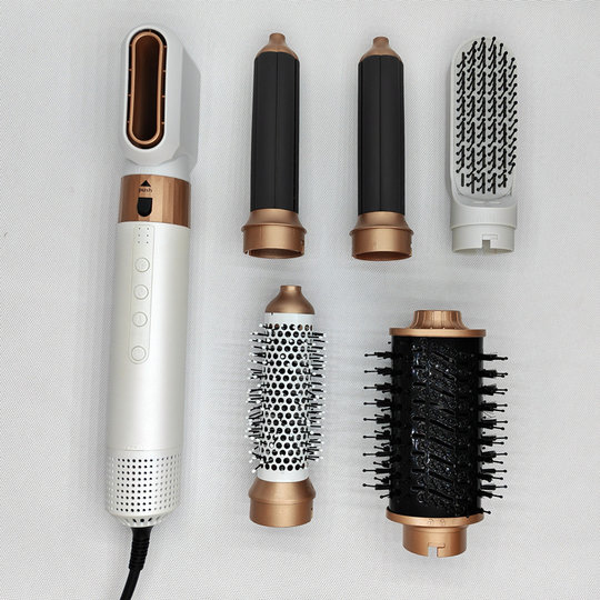 造型器自动卷发棒直发梳吹风梳吹梳一体电吹风蓬松内扣大卷有110V