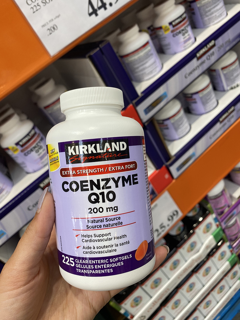 Spot Canada Kirkland Signature Can Lancoenzyme Q10 Capsule Coq10 200mg225 Grain