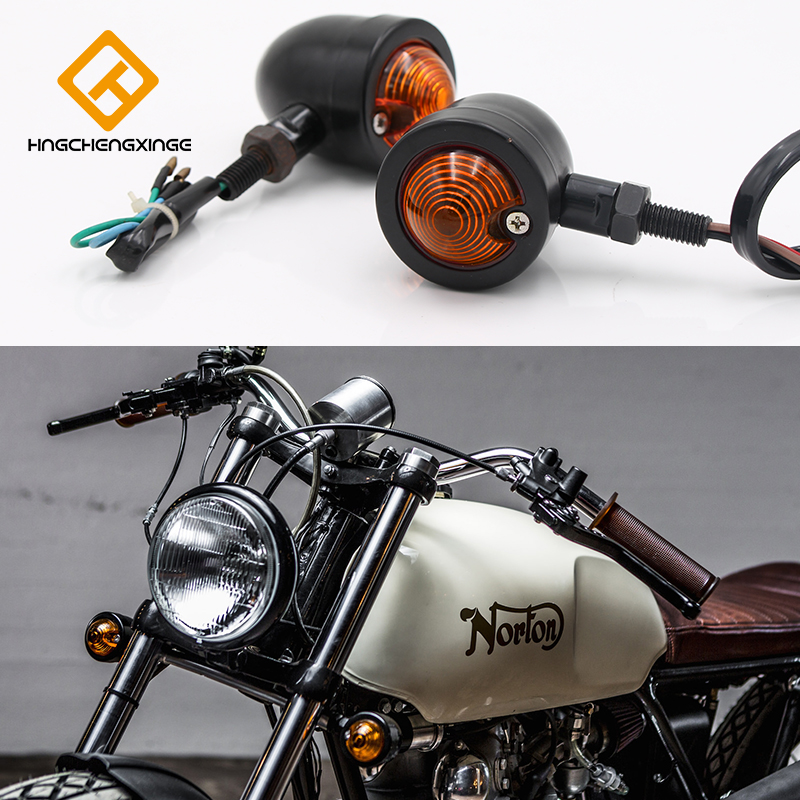 CG125 locomotive retro retrofitted rear tail light Harley cruising taiko retro brake light licence lamp direction light