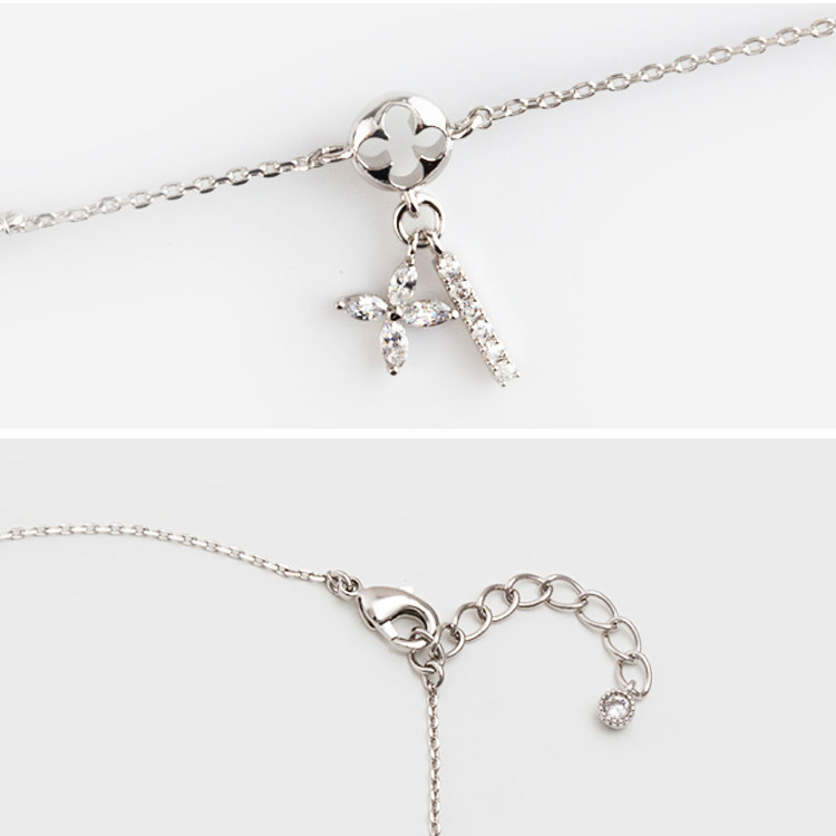 Bracelet de cheville Femme OTHER   en Argenterie - Ref 3102039 Image 5