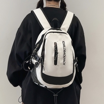 Anta new workwear retro small schoolbag for women Japanese ins outdoor sports backpack college students lightweight mini double
