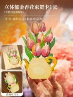 1 набор из трехмерных тюльпанов (включая уплотнения и прозрачные сумки)