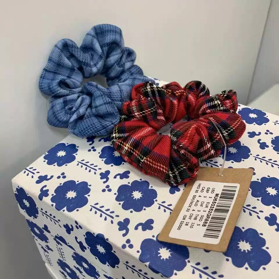 BM大肠发圈brandy宋妍霏同款nana jennie少女风IU