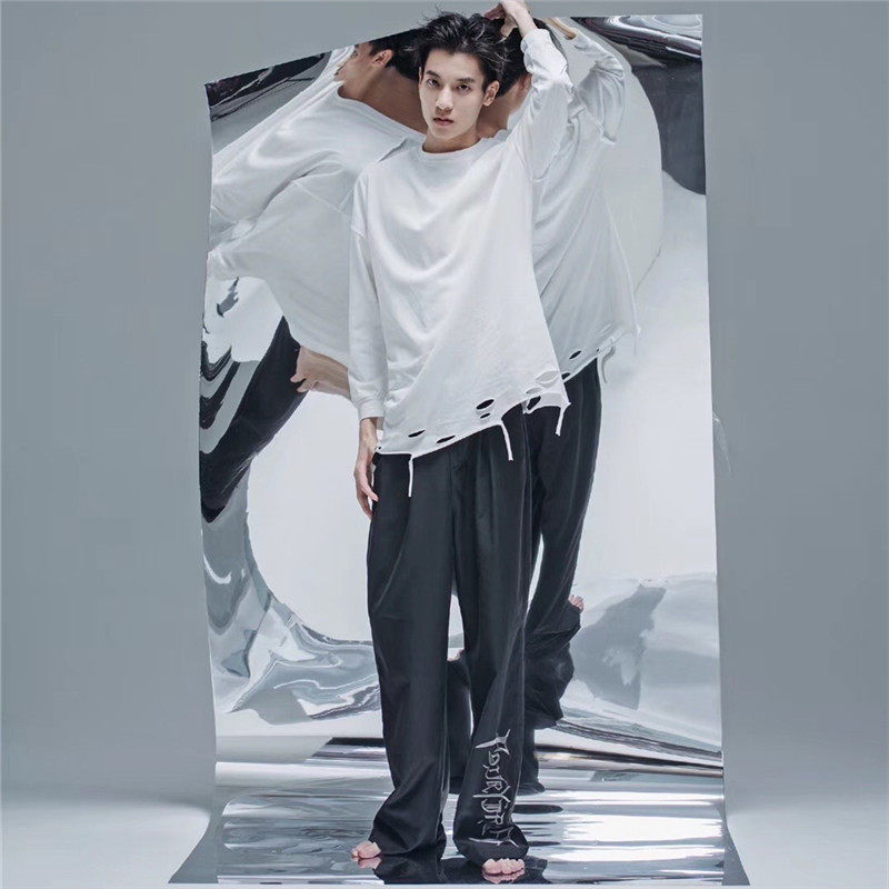 Photo Gallery Photo Background Mirror Reflective Paper Web Red Tide Shooting Props Water Corrugated Paper Reflective Paper Refraction Tinfoil