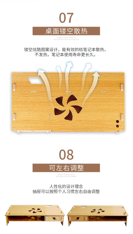 Tăng thời hạn sử dụng sub-notebook thư cổ tử cung người giữ văn phòng hộp lưu trữ khay Desktop màn hình máy tính thời hạn sử dụng cơ sở các văn bản tủ sách văn phòng phẩm tập kệ gỗ giỏ hộp thư mục - Phụ kiện máy tính xách tay