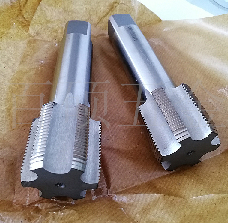 Non-marking machine with large screw tap for M39M40M42M45M48 * 1*1 5 * 2 * 3 * 4 * 5 fine tooth straight groove screw tapping