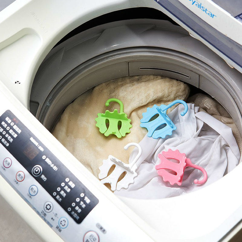 4 washing balls with anti - wrapped ball washing machine assisted washing ball can hang sock underwear garment rack