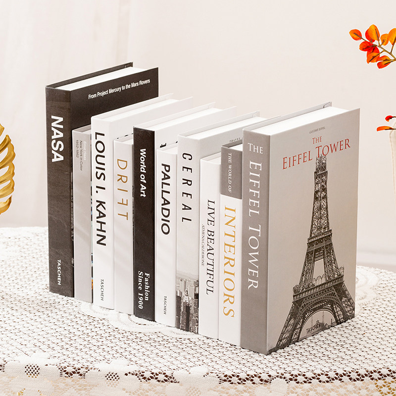 Поддельное книжное украшение декоративная книга имитация книги декоративная книга продвинутый свет роскошная съемка фото реквизит книга английская книжная модель