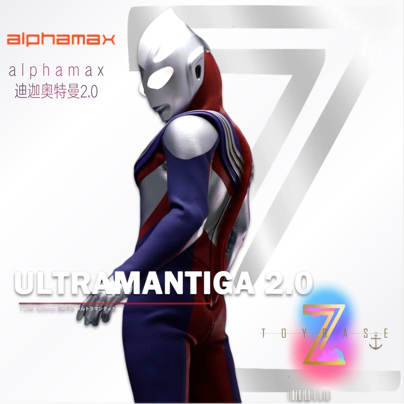 Alphamax Ultraman Tiga Composite Type 2.0 Action Figure in Stock