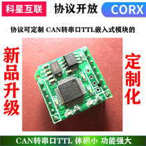 Industrial control board CAN module CAN to TTL serial port CANBUS CAN to rs232 rs485 network port 4G