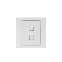 Feidiao 86 type concealed telephone computer socket switch double port panel network home network cable official website