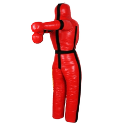 Mma Wrestling Dummy Fighting Judo Bag Sandbag Boxing Leather Dummy Sandbag Empty Leather Fire Training Dummy Target