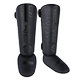 Muay Thai professional thickened boxing leg guards for adults and children with back shin guards and ankle guards for Sanda fighting training protective gear