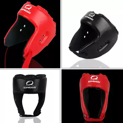 Professional Sanda Head Protectors Children Adult Boxing Helmet Muay Thai Fighting Headgear Taekwondo Training Thickening Protective